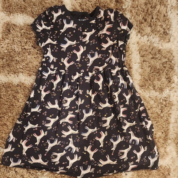 Girls Unicorn Dress - Picture 3 of 4